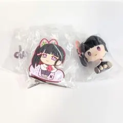 鬼滅の刃 栗花落カナヲ ぺたっとねじまきますこっと ばんちょうこう ヘアクリップ