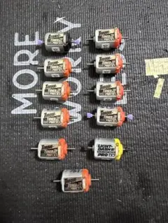 タミヤ ミニ四駆 片軸　パワダ　スプリント　ハイパー　まとめ売り 専用ケース付 ミニ四駆 片軸 モーター 12個セット ケース付き スプリント パワダ