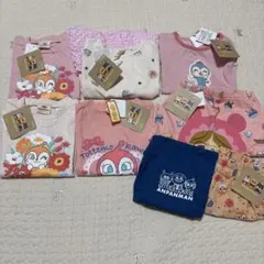 新品アンパンマンドキンちゃんコキンちゃんアカチャンマン　夏服90まとめ売り