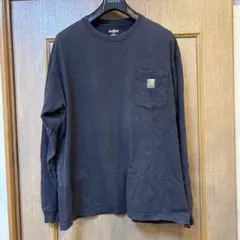 Carhatt カーハート　ロンT 墨黒　黒　ブラックのサムネイル
