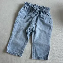 BREEZE ライトブルー デニム ズボン 80サイズ