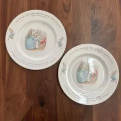ウェッジウッド　ピーターラビット 25cm プレート　5枚 WEDGWOOD（ウェッジウッド） ピーターラビット 旧刻印 25cm プレート