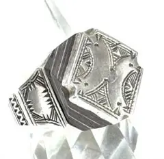 トゥアレグ族　ハンドメイド　シルバーリング 楽天市場】Tuareg silver(トゥアレグ シルバー)リング メンズ
