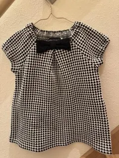 bebe チェックワンピース 90