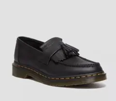 ドクターマーチン ADRIANシボ柄 イギリス限定　UK7 27cmブラック