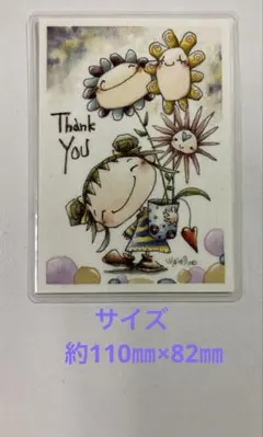 メッセージカード　Thank you