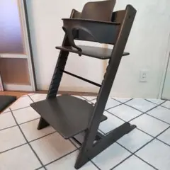 美品 STOKKE ストッケ ヘイジーグレー トリップトラップ ベビーセット