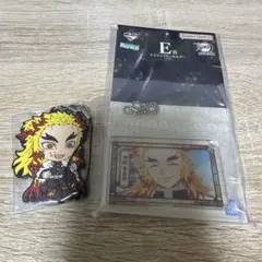 鬼滅の刃 一番くじ 煉獄杏寿郎 ラバーストラップ アクリッツキーホルダー