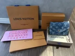 新品未使用❗️LOUIS VUITTON デニム 三つ折り財布
