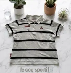 le coq sportif ルコックスポルティフ ゴルフ ポロシャツ ボーダー
