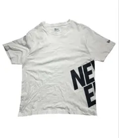 y*a様 NEW ERA ニューエラ ロゴ プリント Tシャツ