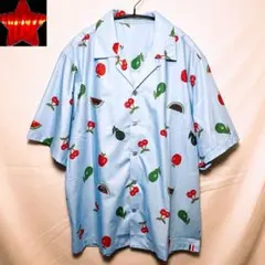 PERSON'S アロハシャツ 半袖シャツ レーヨン 総柄シャツ スパンコールのサムネイル