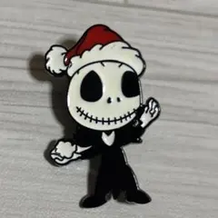 ナイトメア・ビフォア・クリスマス ジャック ピンバッジ（サンタクロース衣装）