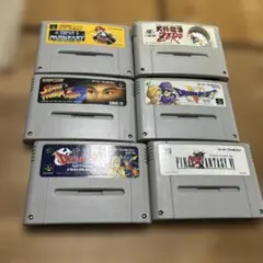 R*☆様 【名作6本セット】 スーパーマリオカート/FF6/ドラクエ5 他