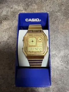おかず様専用 CASIO カシオ A120WEG-9 デジタル腕時計 ゴールド - メルカリ