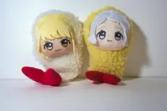 エビフライ、えび天着ぐるみ ちびぐるみ ぬい服