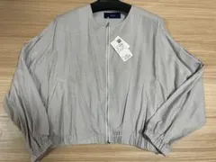 SHIPS ノーカラージャケット グレー ONE SIZEのサムネイル