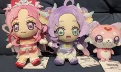 名探偵プリキュア！ コロっとまんまる プリフェイスぬいぐるみ 全3種