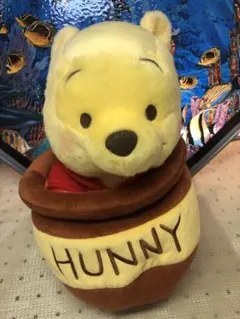 くまのプーさん ハニーポットぬいぐるみ 約30cm