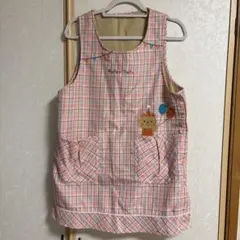 裏起毛　保育士エプロン