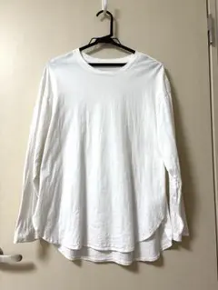 ホワイト 長袖 Tシャツ