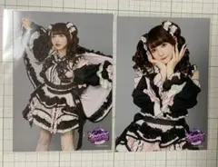 きゅるりんってしてみて　チバゆな　ランダムブロマイド　2枚セット