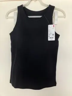 UNIQLO アメリカンスリーブブラタンクトップ　M 黒　ブラック