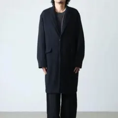 COMOLI 18AW ウールサージ タイロッケンコート サイズ1 丈詰めあり