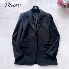 極美品✨25SS Theory オーバーサイズ ボーイフレンドジャケット