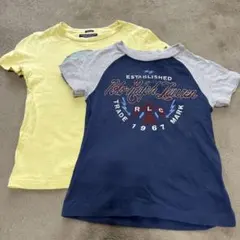 ポロラルフローレン&トミーヒルフィガー　Tシャツ2枚セット