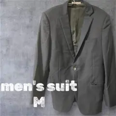 ネイビー ストライプ スーツジャケット 2つボタン　メンズ　式服