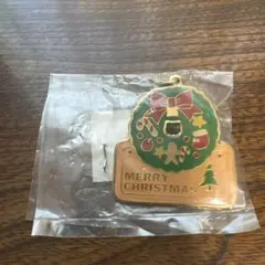 クリスマス リース キーホルダー レトロ