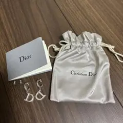 Christian Dior クリスチャン ディオール CD ロゴ ピアス