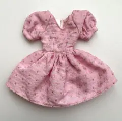 Tea time for me -pink-チェリーちゃん用ワンピ　オダニミユキ