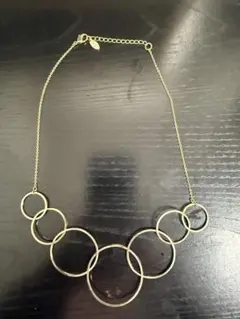 ゴールドリング ネックレス