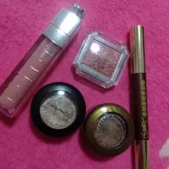 JILL STUART M·A·C YSL アイシャドウ 5点セット 経年経過
