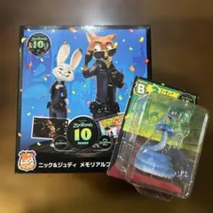 ズートピア Happyくじ Last賞 ニック＆ジュディ メモリアルフィギュア