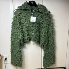 SLY LOOP YARN ZIP C/D ループヤーン ジップ カーディガン