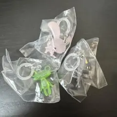 どこでもいっしょ めじるしアクセサリー リッキー　ジュン　クロ