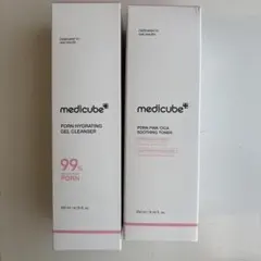 medicube メディキューブ PDRN PINK トナー クレンザー セットのサムネイル