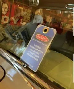 80s ヴィンテージパルミラー インテリア ステッカー 当時物 店舗什器