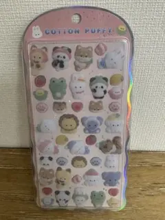 動物キャラクターシール シート1枚