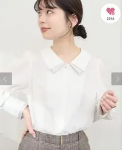 osono重ね衿配色ブラウスのサムネイル