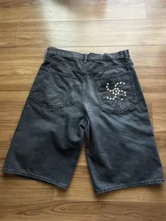 【即発送】スタッズ付きブラックジョーツ