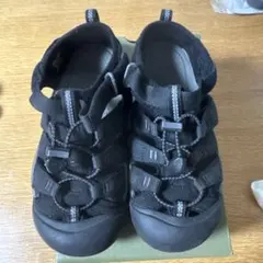KEEN ブラック アウトドアサンダル
