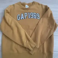 GAP 1969 クルーネック スウェット トレーナー イエロー