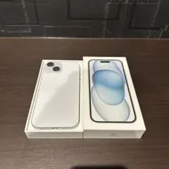 【美品】iPhone 15 128GB ブルー