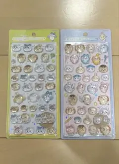 【正規品】ちいかわ ボンボンドロップシール2枚セット みんなニコニコ、ポーズ