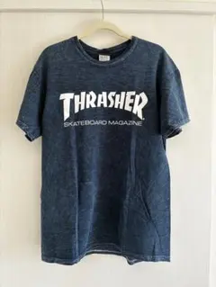 THRASHER Tシャツ ダークブルー