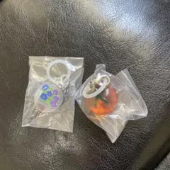 涼を感じるめじるしアクセサリー　うちわ&トマト（オレンジ）